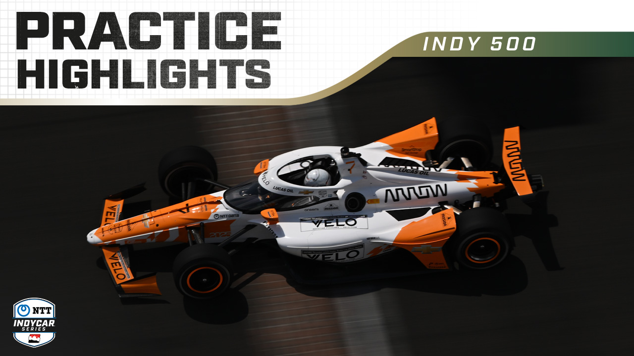 thumbnail for Extended Highlights: 2025 Indianapolis 500 - Practice Day 3