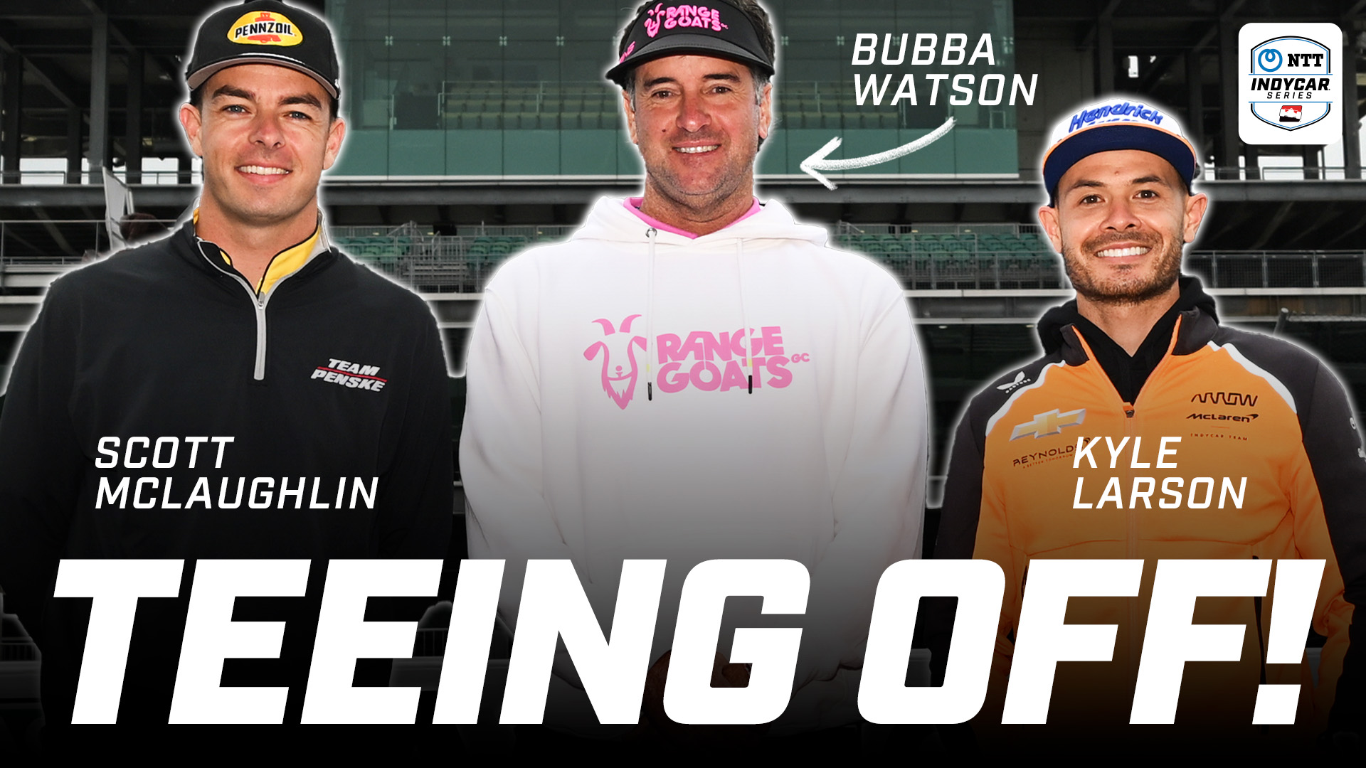 thumbnail for Bubba Watson Swaps Fairways for Fast Lane at Indy