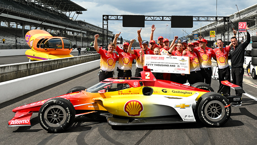 thumbnail for Oscar Mayer Pit Stop Challenge Victory Gives Boost to Team Penske