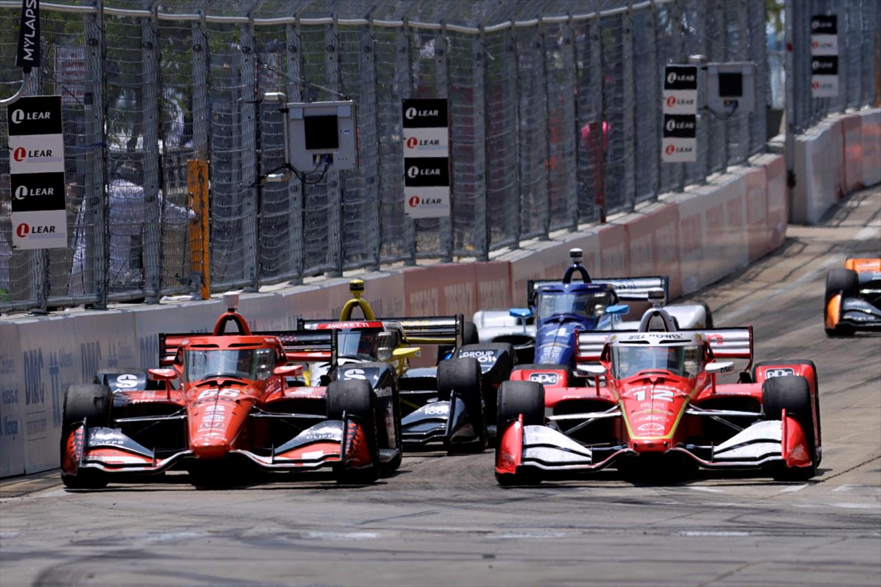 Marcus Armstrong and Will Power - Chevrolet Detroit Grand Prix - By: Paul Hurley -- Photo by: Paul Hurley